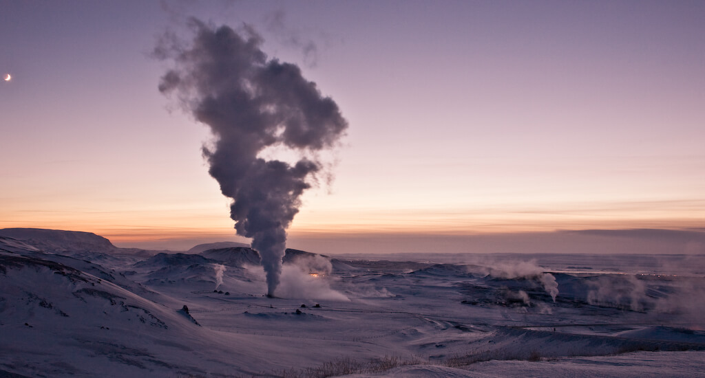 Geothermal lagoon in Mývatn is like the mini Blue Lagoon but less crowded.